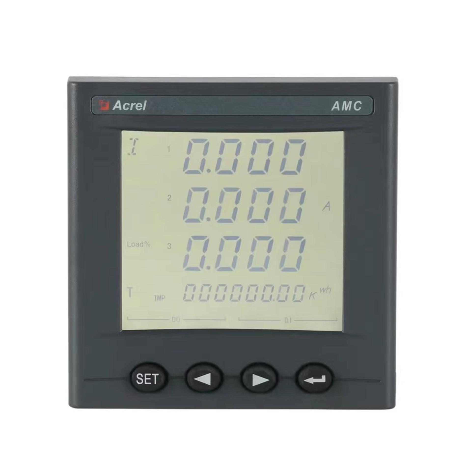 AC Tatlong Phase Programmable Panel Mounted Energy Meter